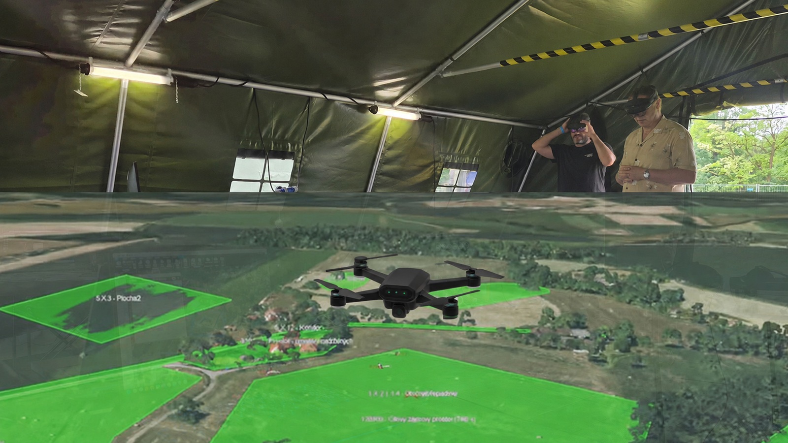 HoloSwarm · CTU Prague in QAROS